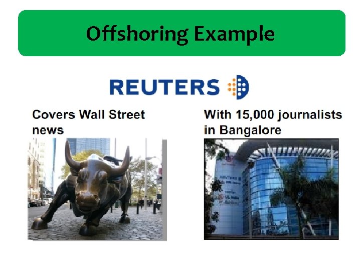 Offshoring Example 