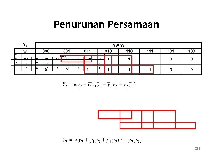 Penurunan Persamaan 335 