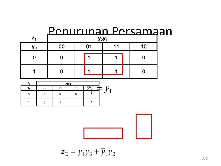 Penurunan Persamaan 336 