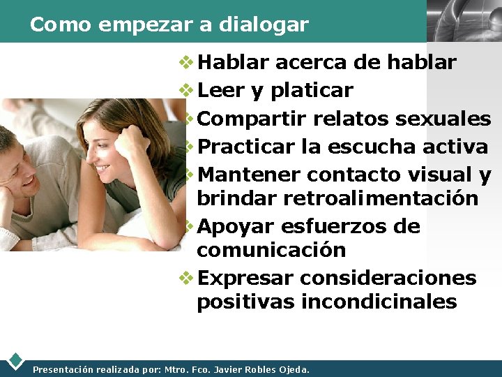 Como empezar a dialogar LOGO v Hablar acerca de hablar v Leer y platicar