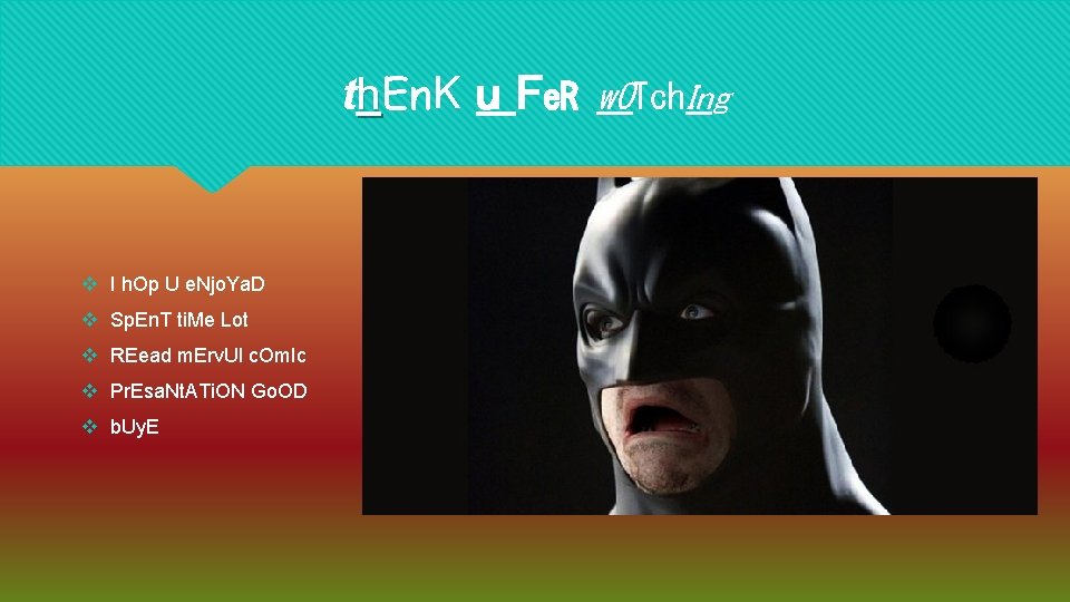 th. En. K u Fe. R w. OTch. Ing v I h. Op U