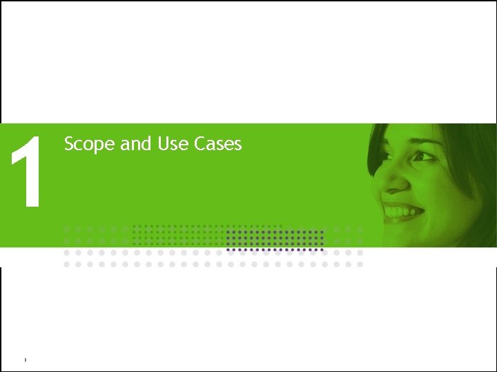 1 3 Scope and Use Cases All Rights Reserved © Alcatel-Lucent 2008, XXXXX 