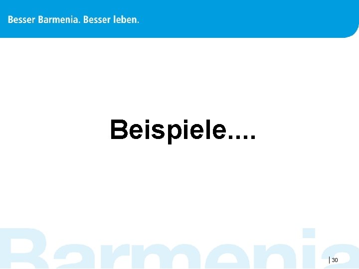 Beispiele. . |30 