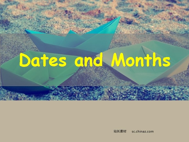 Dates and Months British English American English Differences