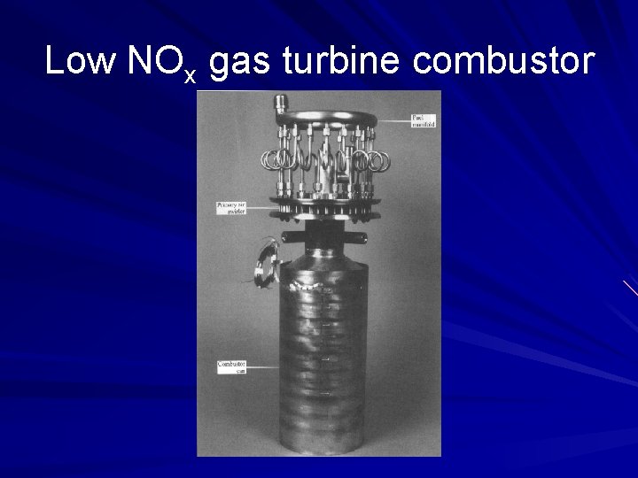 Low NOx gas turbine combustor 