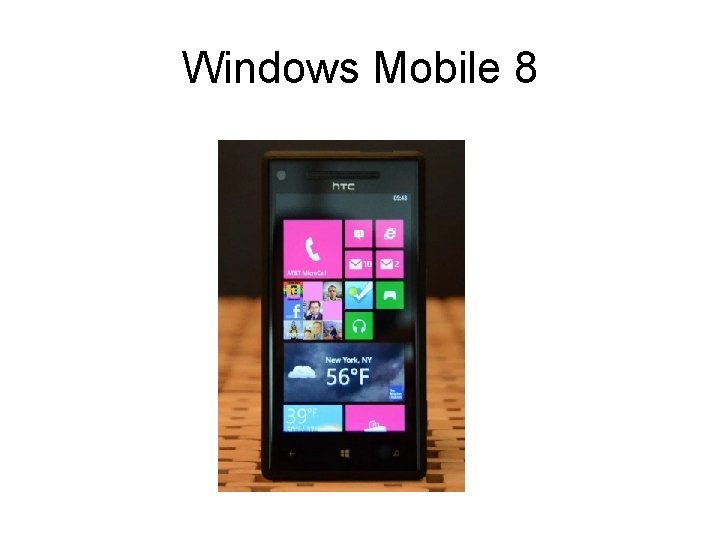 Windows Mobile 8 