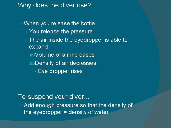 TECHNOLOGIES BASED ON THE PROPERTIES OF FLUIDS Technologies