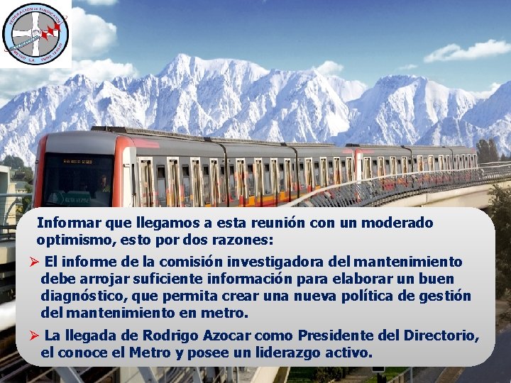 Presentacin a Comisin Obras Pblicas Transporte y Telecomunicaciones