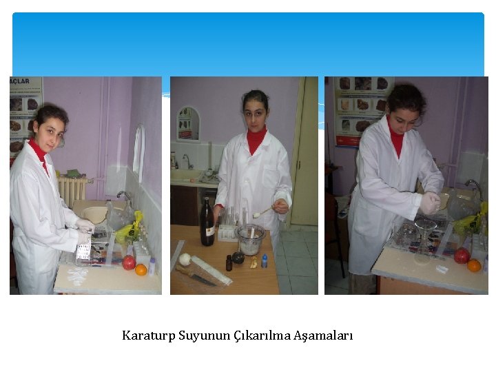 Karaturp Suyunun Çıkarılma Aşamaları 