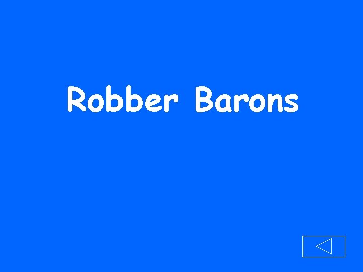 Robber Barons 