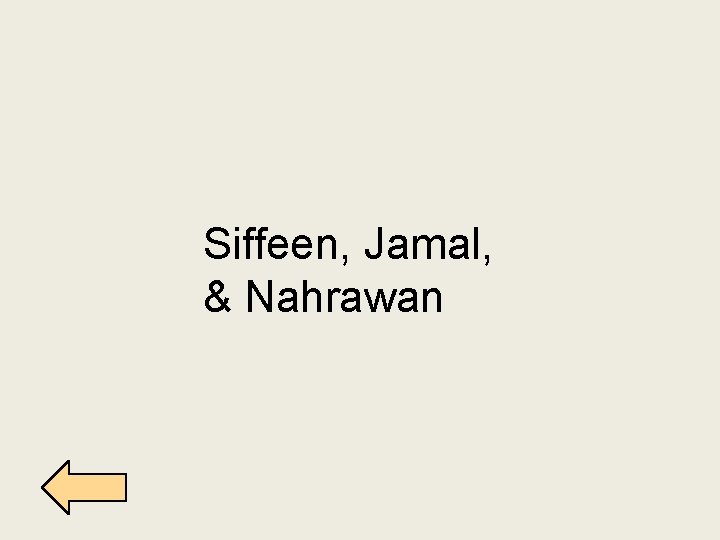 Siffeen, Jamal, & Nahrawan 