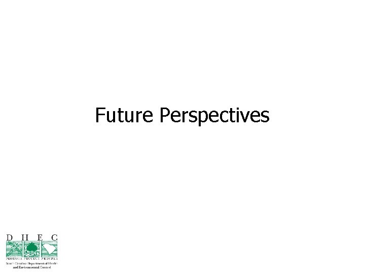 Future Perspectives 