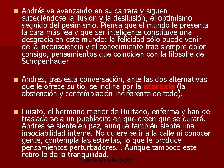  Andrés va avanzando en su carrera y siguen sucediéndose la ilusión y la