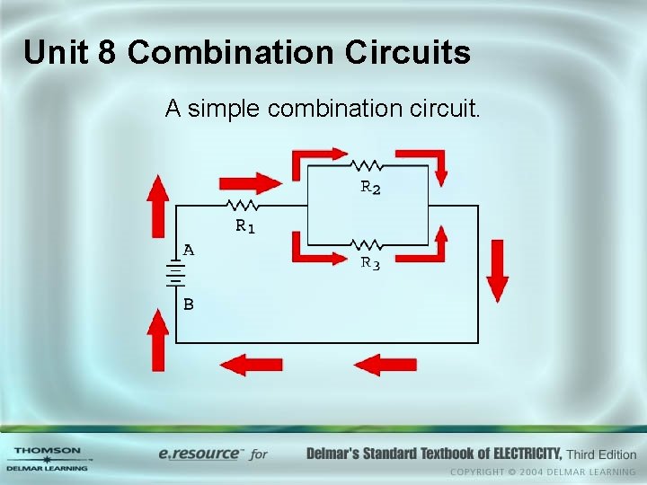 Unit 8 Combination Circuits A simple combination circuit. 