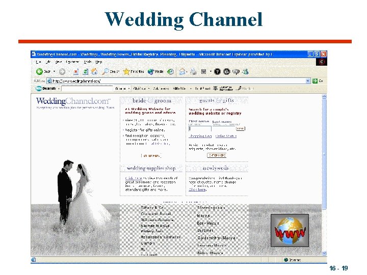 Wedding Channel 16 - 19 