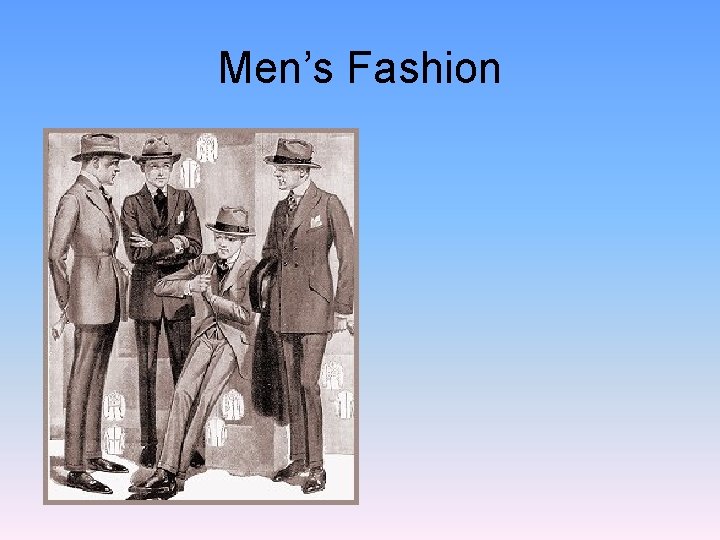 Men’s Fashion 
