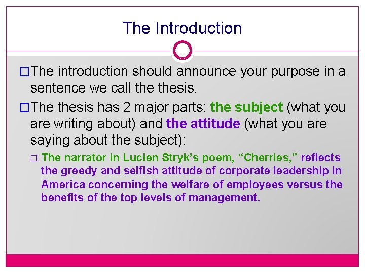 Writing The Essay A BASIC GUIDE TO STRUCTURE
