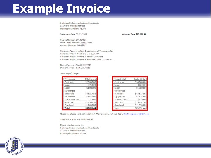 Example Invoice 