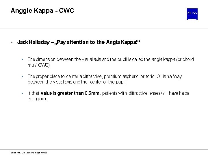 Anggle Kappa - CWC • Jack Holladay – „Pay attention to the Angla Kappa!“