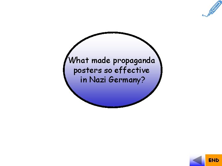 What made propaganda posters so effective in Nazi Germany? END 