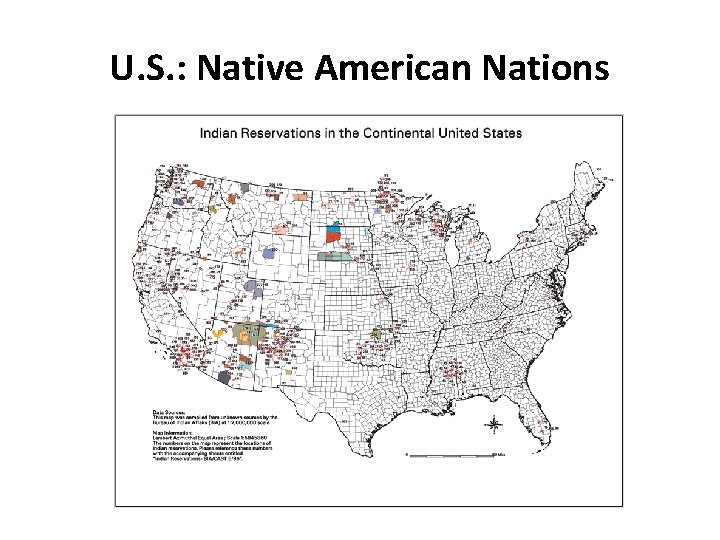 U. S. : Native American Nations 