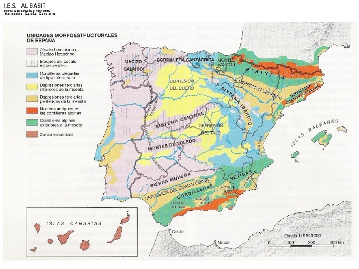 I. E. S. AL BASIT DPTO. GEOGRAFÍA E HISTORIA Mercedes García Guerrero 