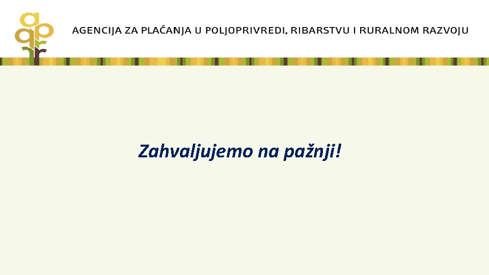 Zahvaljujemo na pažnji! 