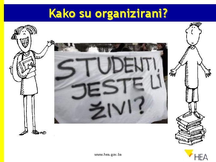 Kako su organizirani? www. hea. gov. ba 