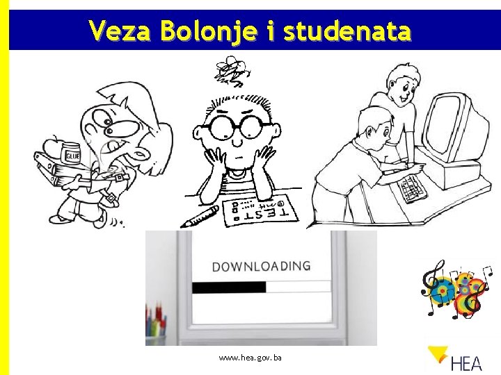 Veza Bolonje i studenata www. hea. gov. ba 