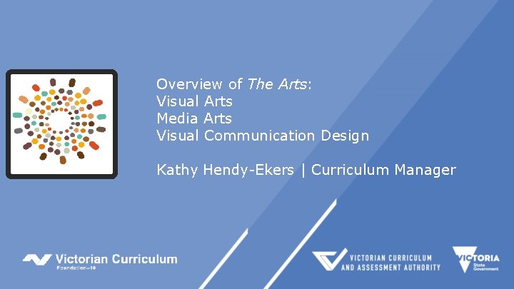 Overview of The Arts: Visual Arts Media Arts Visual Communication Design Kathy Hendy-Ekers |