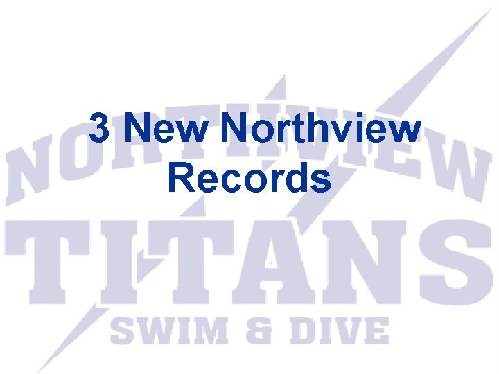 3 New Northview Records 