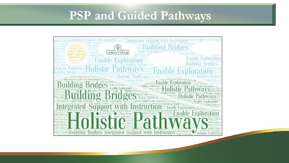 PSP and Guided Pathways 