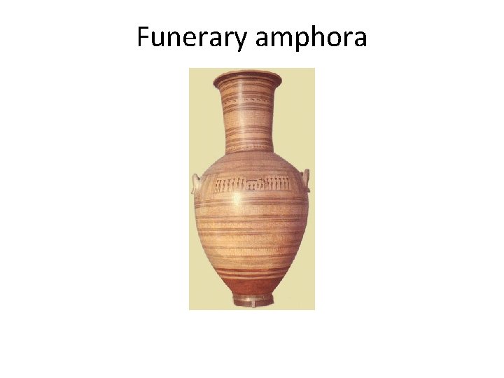 Funerary amphora 