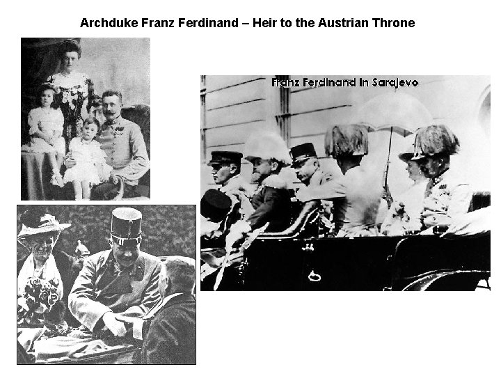 Archduke Franz Ferdinand – Heir to the Austrian Throne 