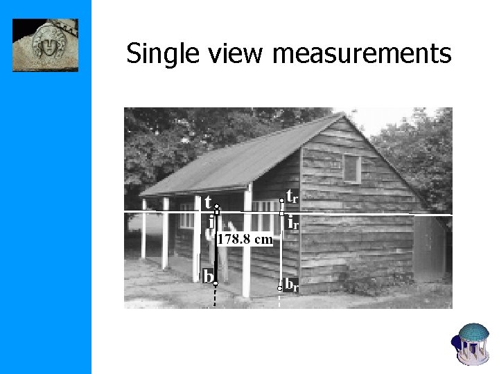 Single view measurements 