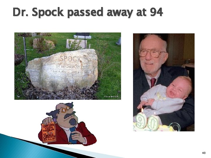 Dr. Spock passed away at 94 48 