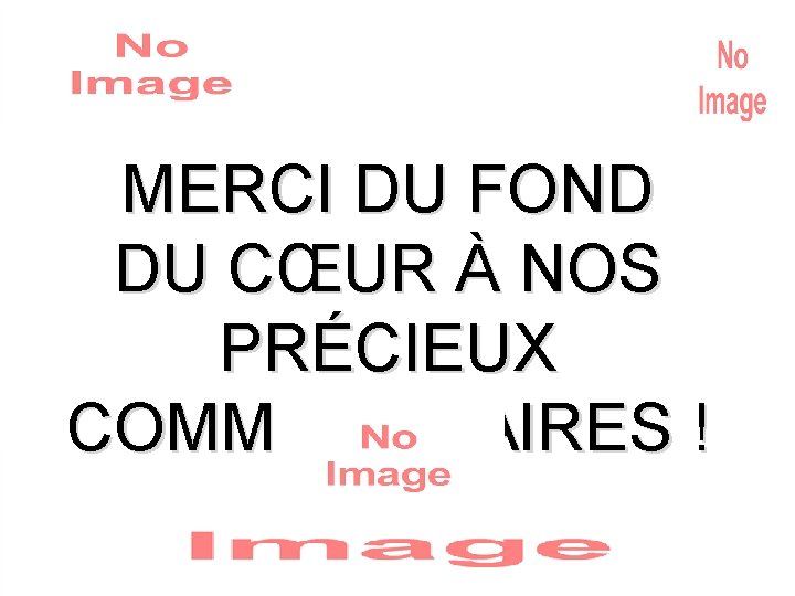 MERCI DU FOND DU CŒUR À NOS PRÉCIEUX COMMANDITAIRES ! 