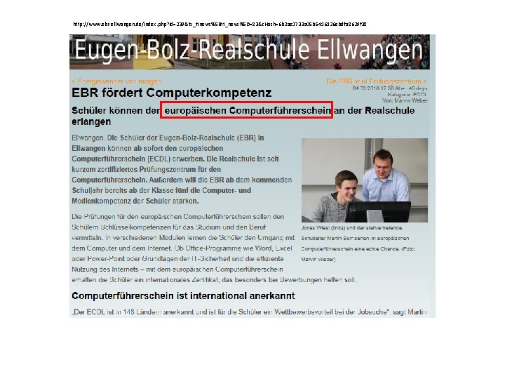 http: //www. ebr-ellwangen. de/index. php? id=239&tx_ttnews%5 Btt_news%5 D=83&c. Hash=6 b 2 ae 1733 a