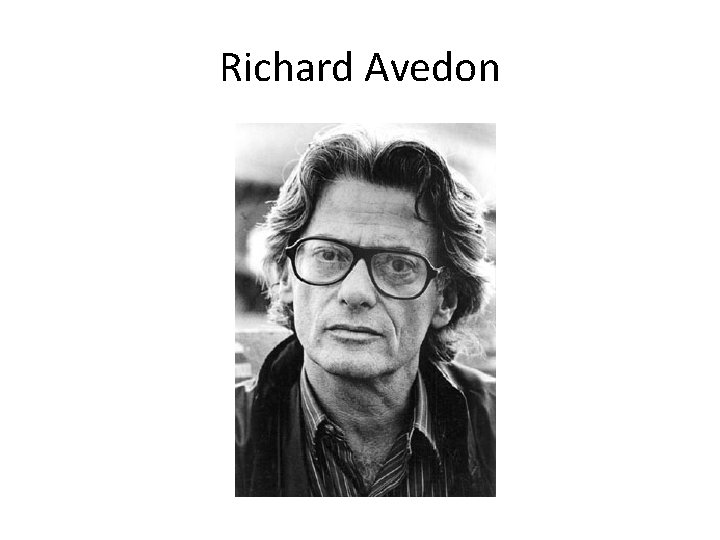 Richard Avedon Richard Avedon