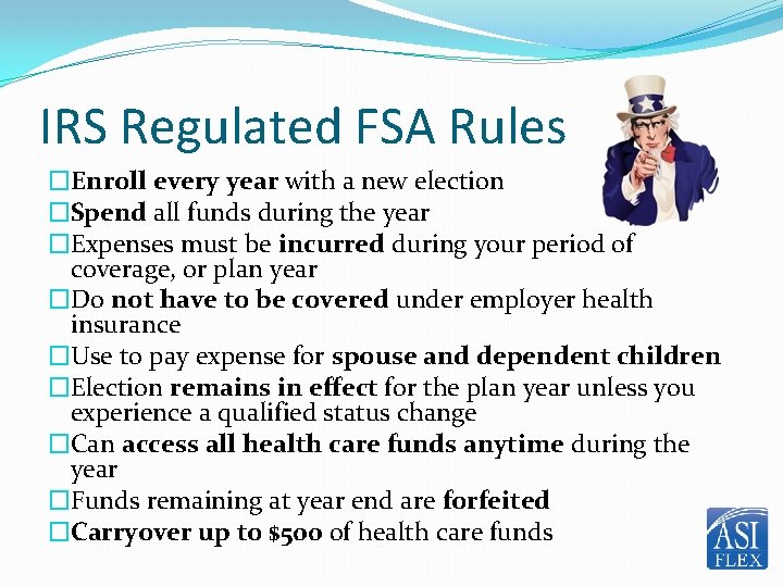 Flexible Spending Accounts Presented by What are FSAs