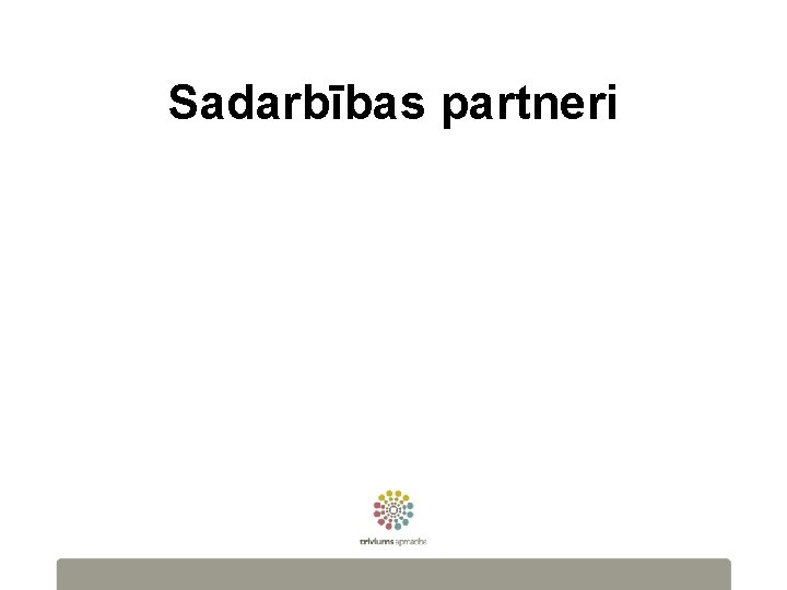 Sadarbības partneri 