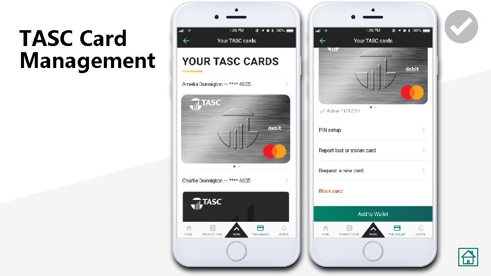 TASC Card Management 