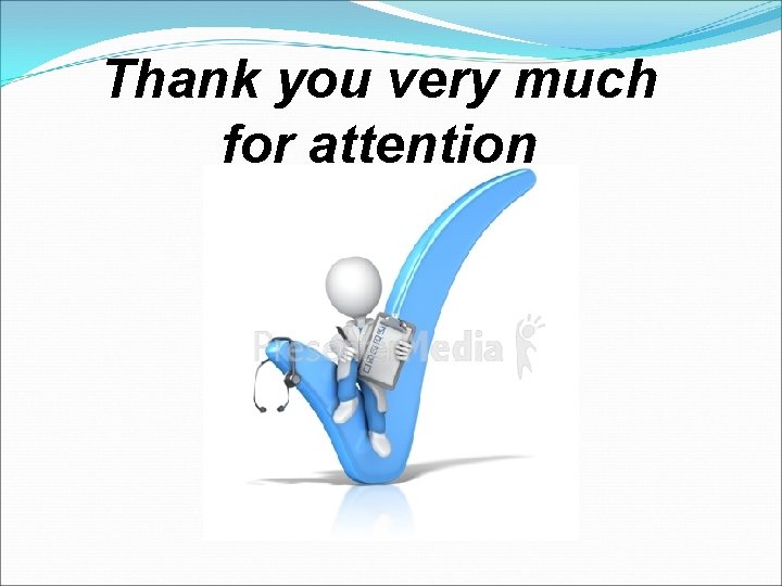 Thank you very much for attention 