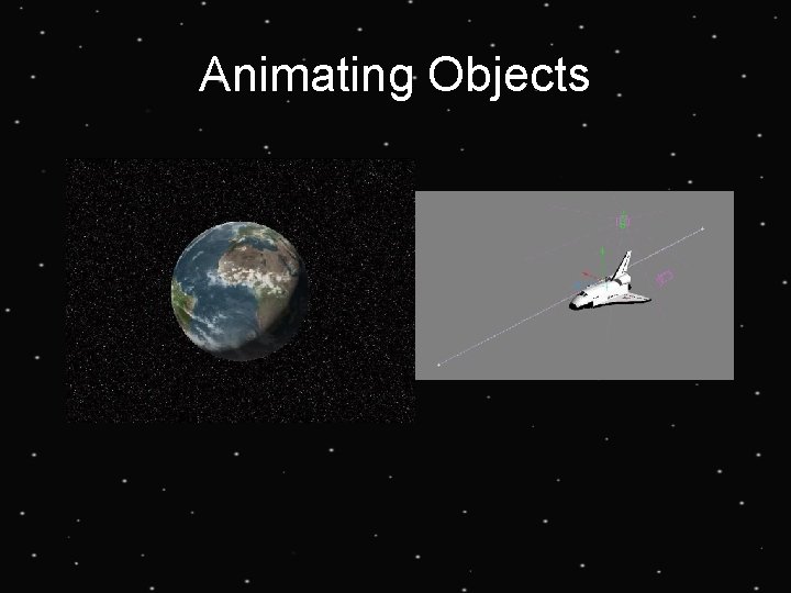 Animating Objects 