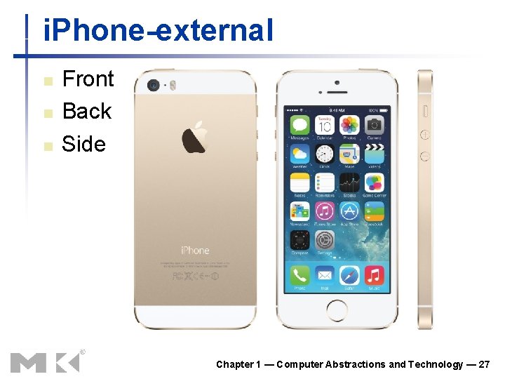 i. Phone-external n n n Front Back Side Chapter 1 — Computer Abstractions and