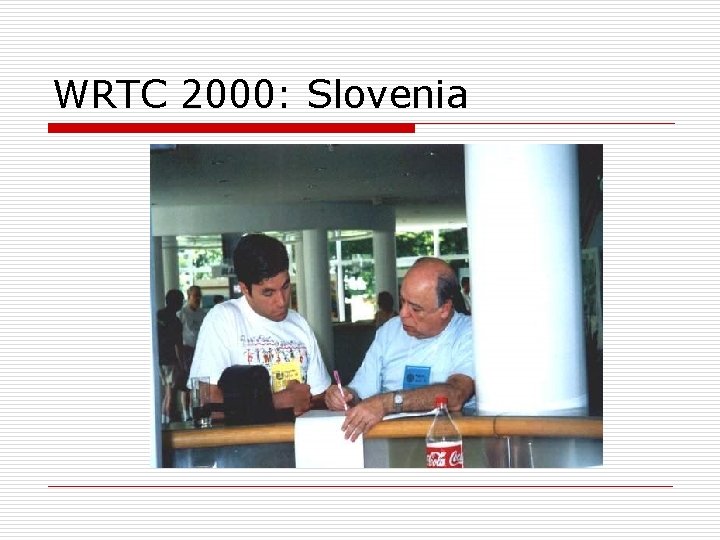 WRTC 2000: Slovenia 