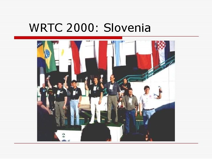 WRTC 2000: Slovenia 