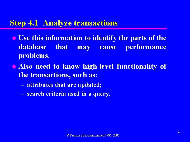 Step 4. 1 Analyze transactions u Use this information to identify the parts of Step 4. 1 Analyze transactions u Use this information to identify the parts of