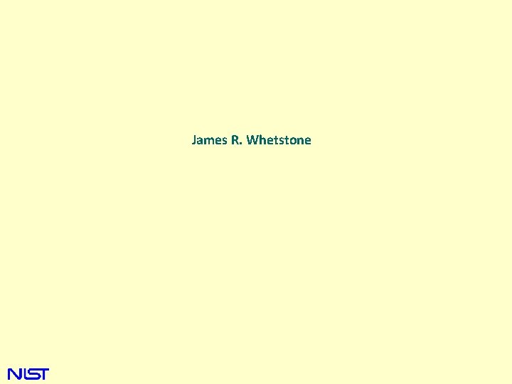 James R. Whetstone 