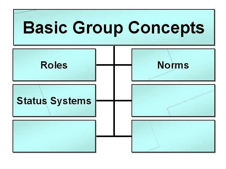 Basic Group Concepts Roles Status Systems Norms 